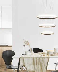LED-pendel lampe ATREK Metal Sort