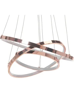 LED-pendel lampe ATREK Metal Rosa guld