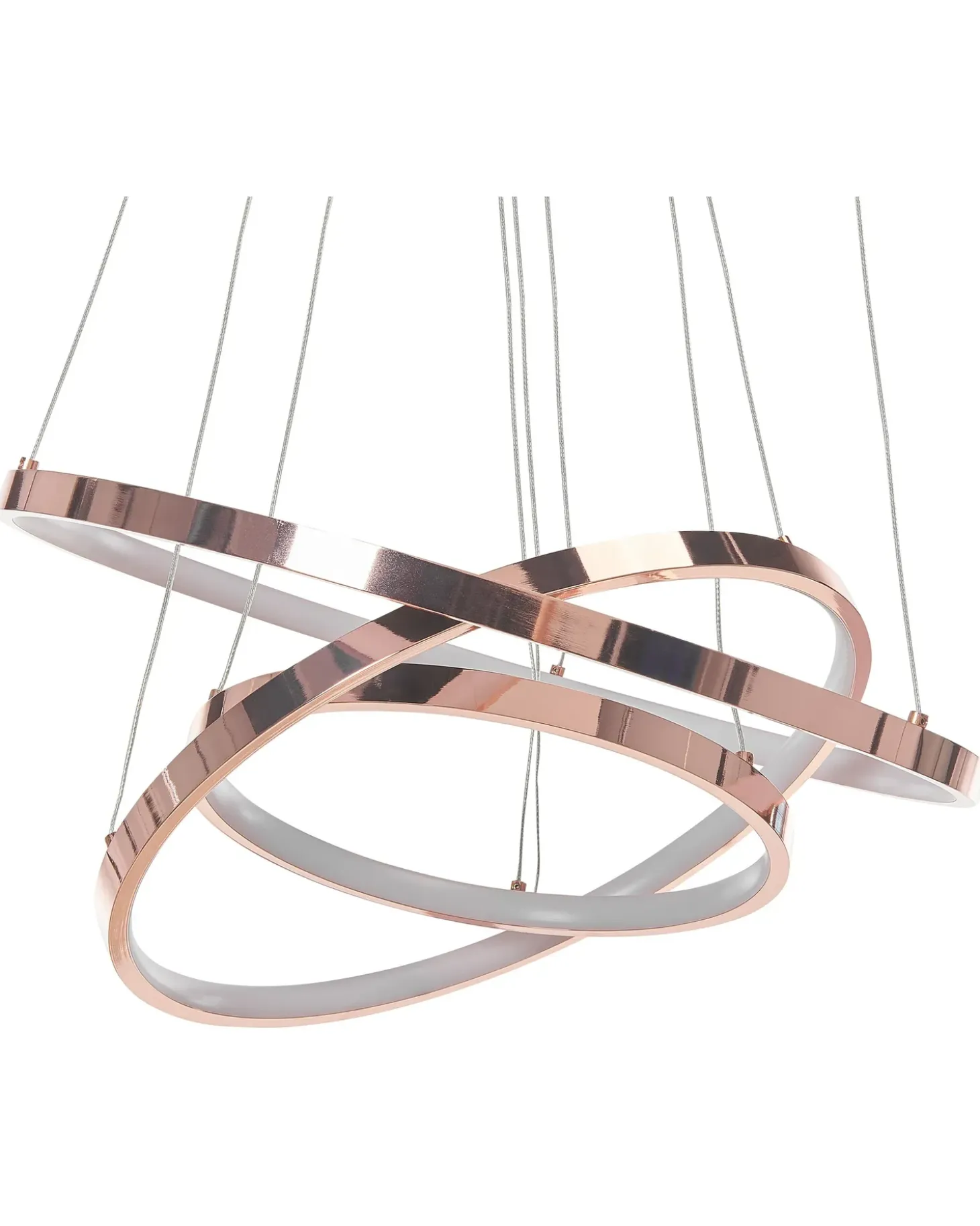LED-pendel lampe ATREK Metal Rosa guld
