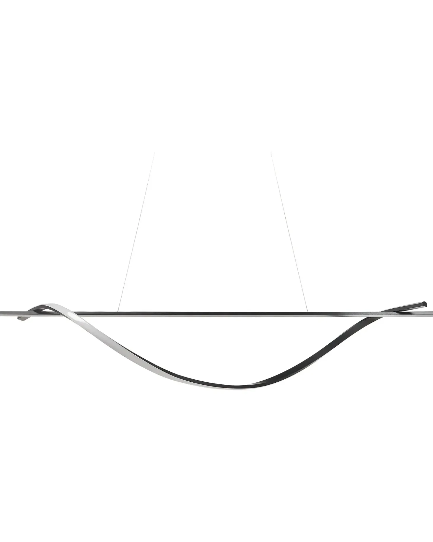 LED-pendel lampe BODRI Metal Sort