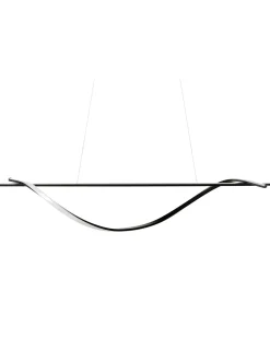 LED-pendel lampe BODRI Metal Sort