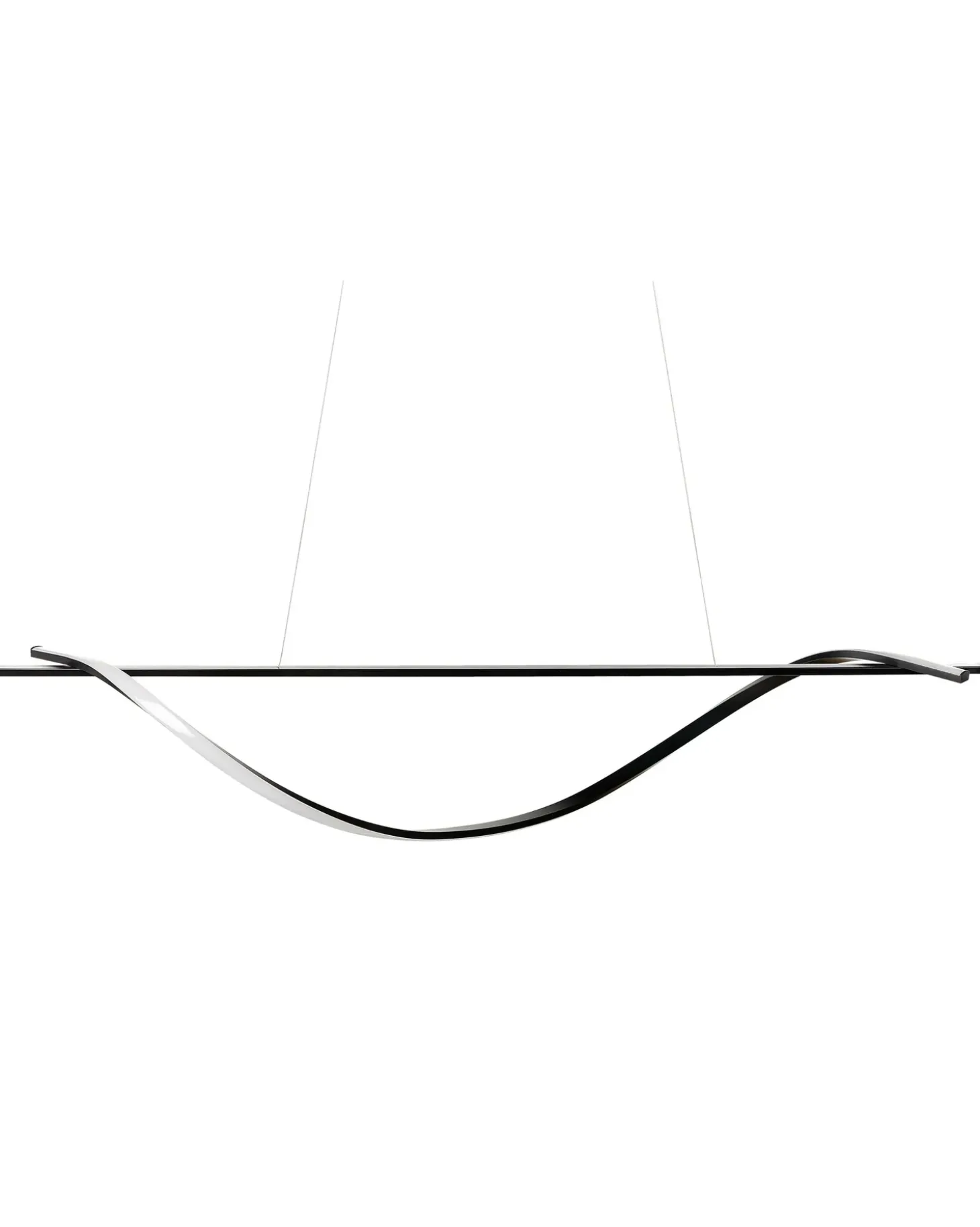 LED-pendel lampe BODRI Metal Sort