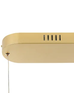 LED-pendel lampe FEALE Metal Guld