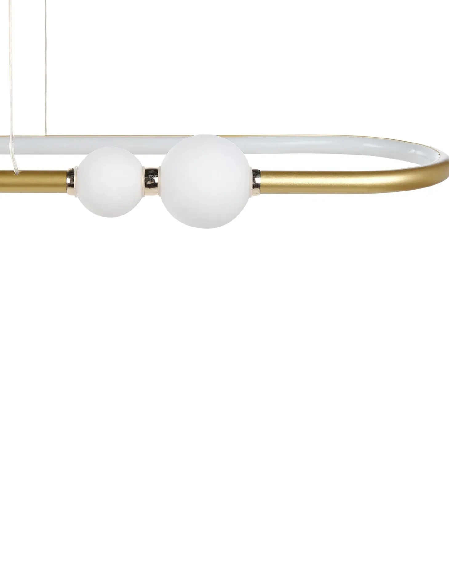 LED-pendel lampe FEALE Metal Guld