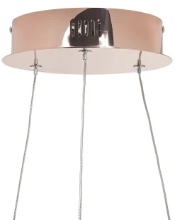LED-pendel lampe JORDAN Metal Rosa guld