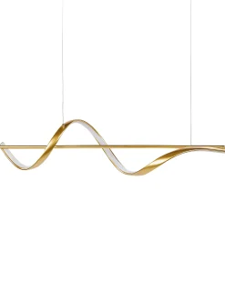 LED-pendel lampe KHUTTI Metal Guld