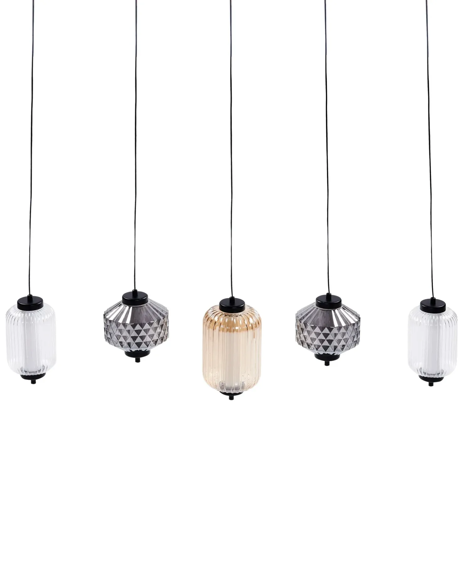 LED-pendel lampe SULLANE LED Glas Multifarvet