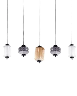 LED-pendel lampe SULLANE LED Glas Multifarvet