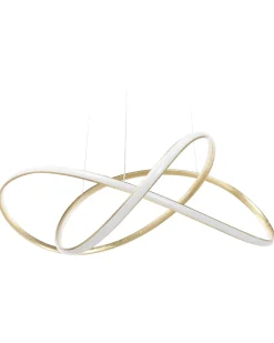 LED-pendel lampe TUMEN Metal Guld