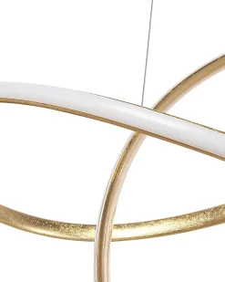 LED-pendel lampe TUMEN Metal Guld
