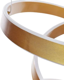 LED-pendel lampe WANLI Metal Guld