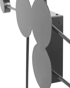 LED-væglampe MARIATO Sort Metal