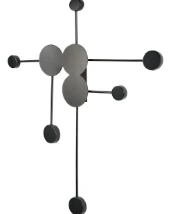 LED-væglampe MARIATO Sort Metal