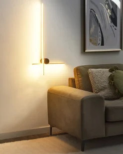 LED-væglampe NUEVO Guld Metal