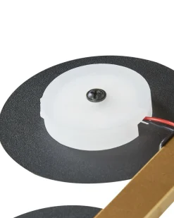 LED-væglampe PARITA Sort Metal