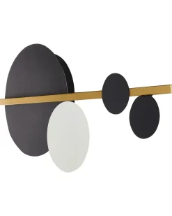 LED-væglampe PARITA Sort Metal