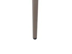 LEFFE 3 personers Have-hjørnesofasæt Højrevendt Beige Metal