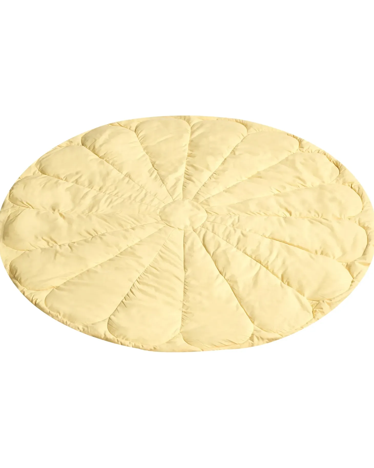 Legetæppe ELIZJUM 110 x 110 cm Bomuld Gul
