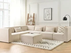 LEMVIG Hjørnemodul Lys Beige Fløjl