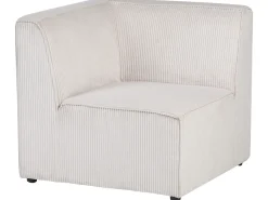 LEMVIG Hjørnemodul Venstrevendt Beige Fløjl
