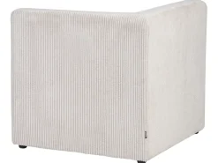 LEMVIG Hjørnemodul Venstrevendt Beige Fløjl