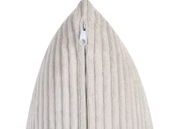 LEMVIG 3 personers Modulsofa Beige Fløjl