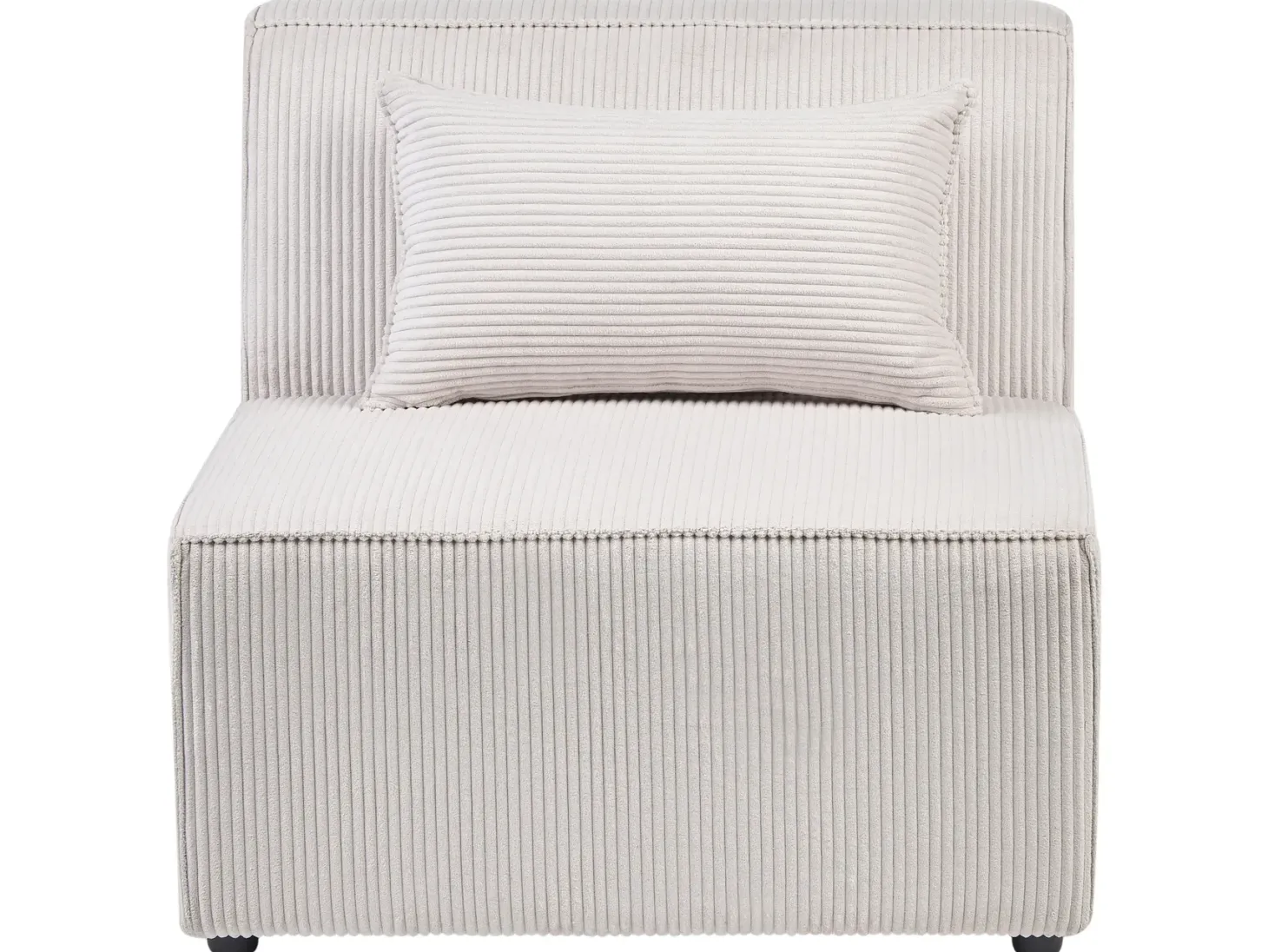 LEMVIG 3 personers Modulsofa Beige Fløjl