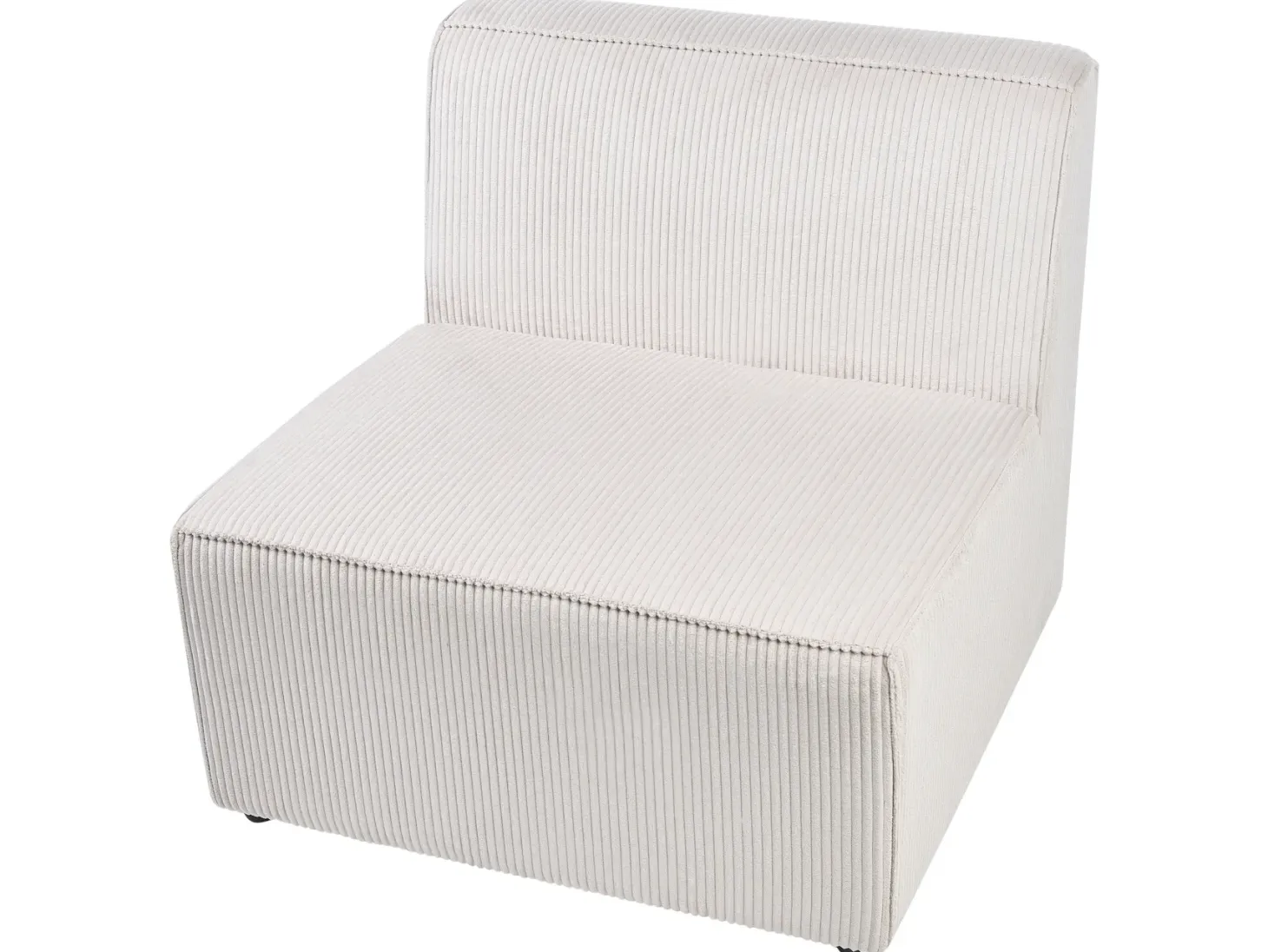 LEMVIG Stol Modul Beige Fløjl