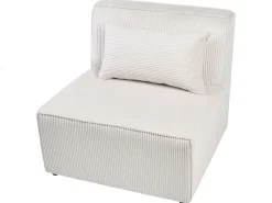 LEMVIG Stol Modul Beige Fløjl