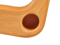 Liggestol AIROLE Rattan Brun