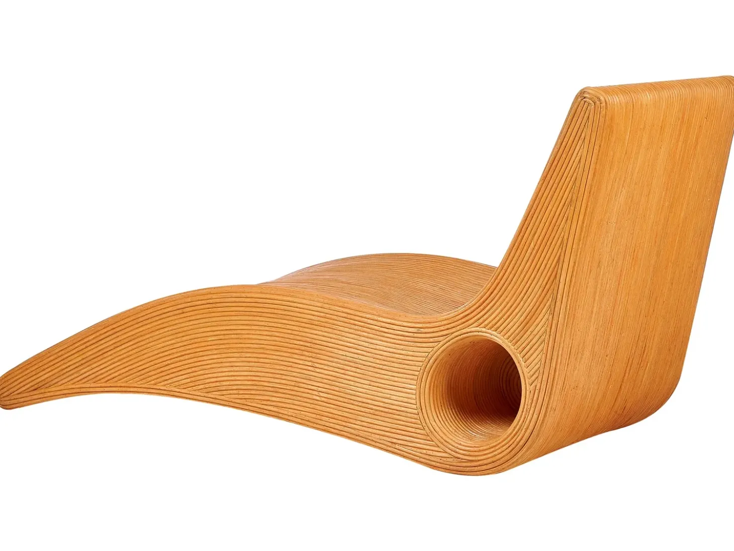 Liggestol AIROLE Rattan Brun