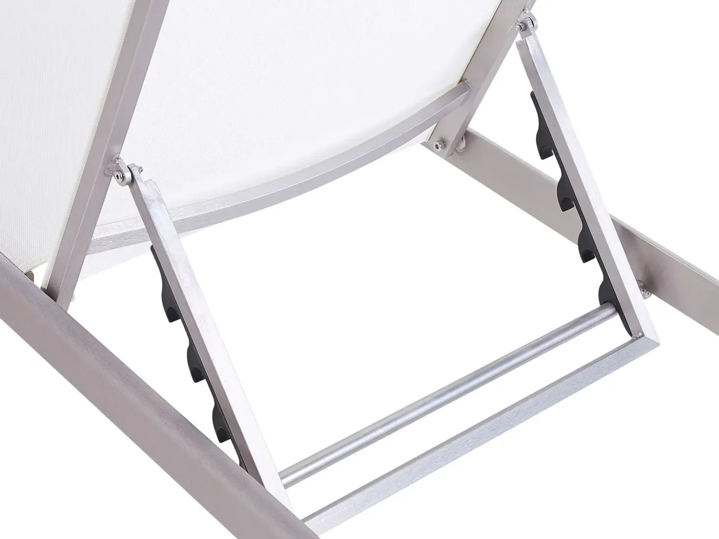 Liggestol FOSSATO Metal Hvid