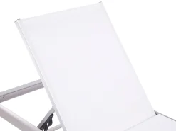 Liggestol FOSSATO Metal Hvid