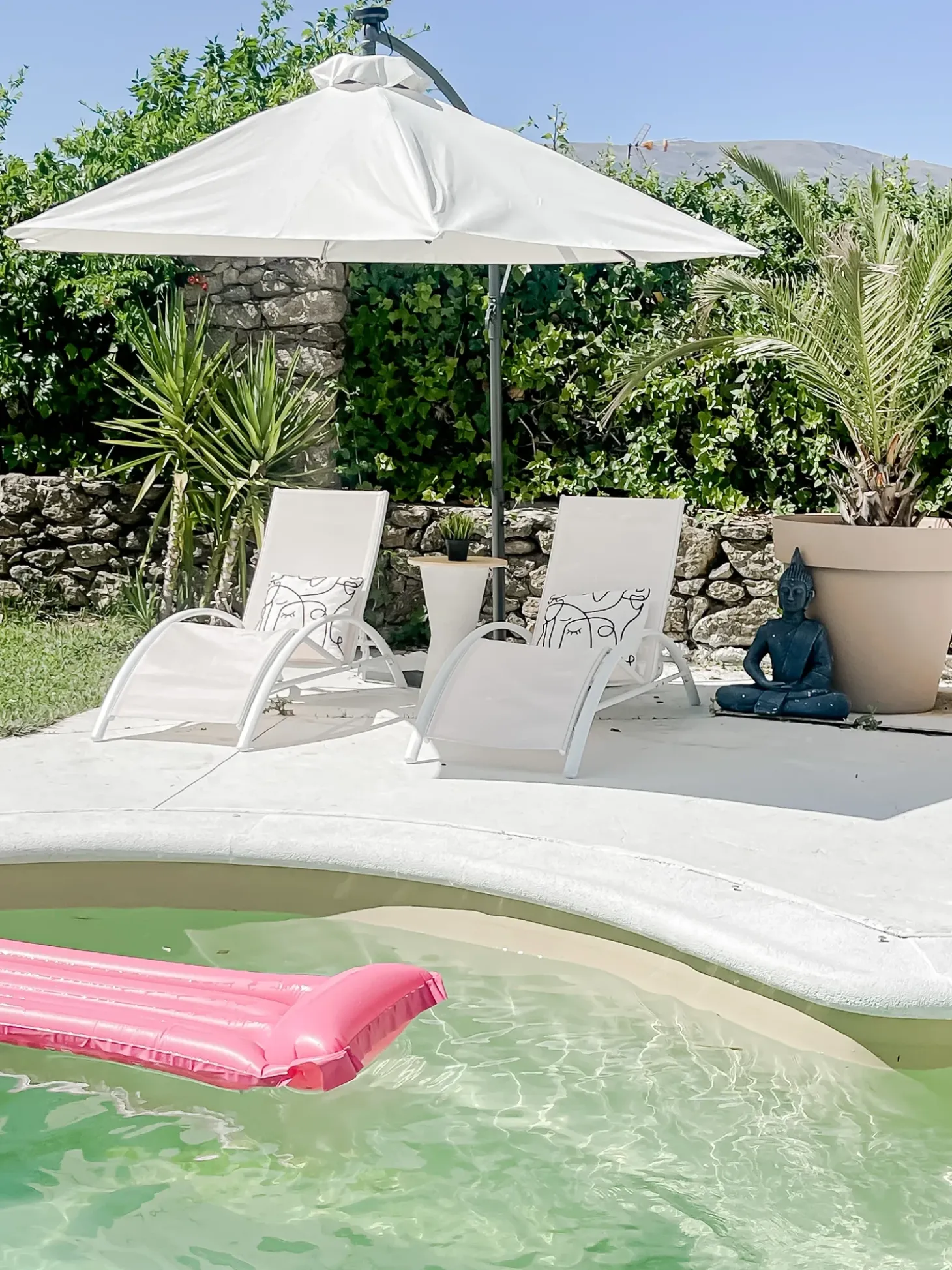 Liggestol GAETA Metal Beige