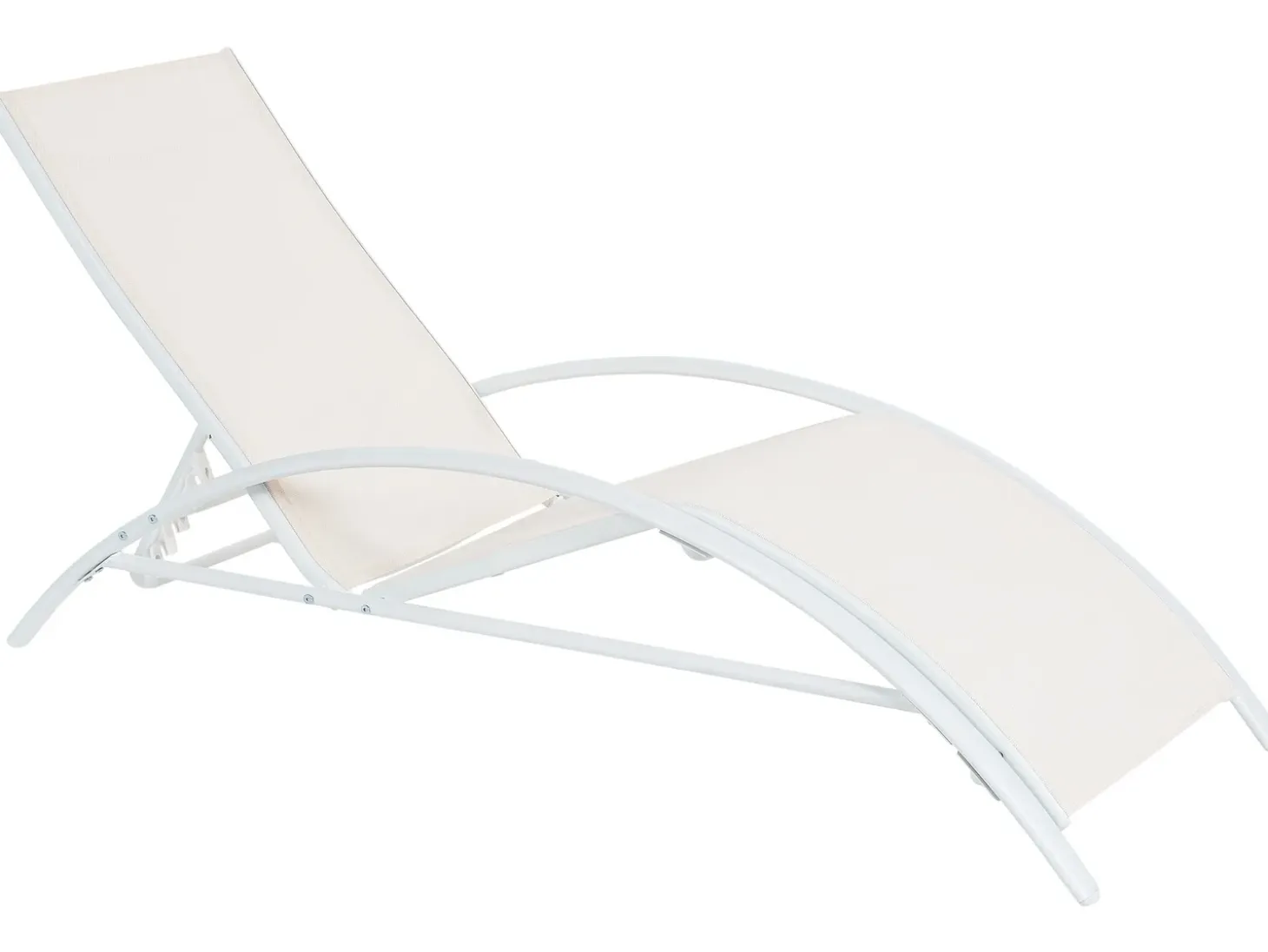 Liggestol GAETA Metal Beige