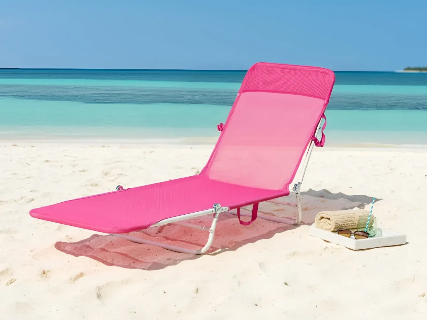 Liggestol KASTORIA Metal Fuchsia
