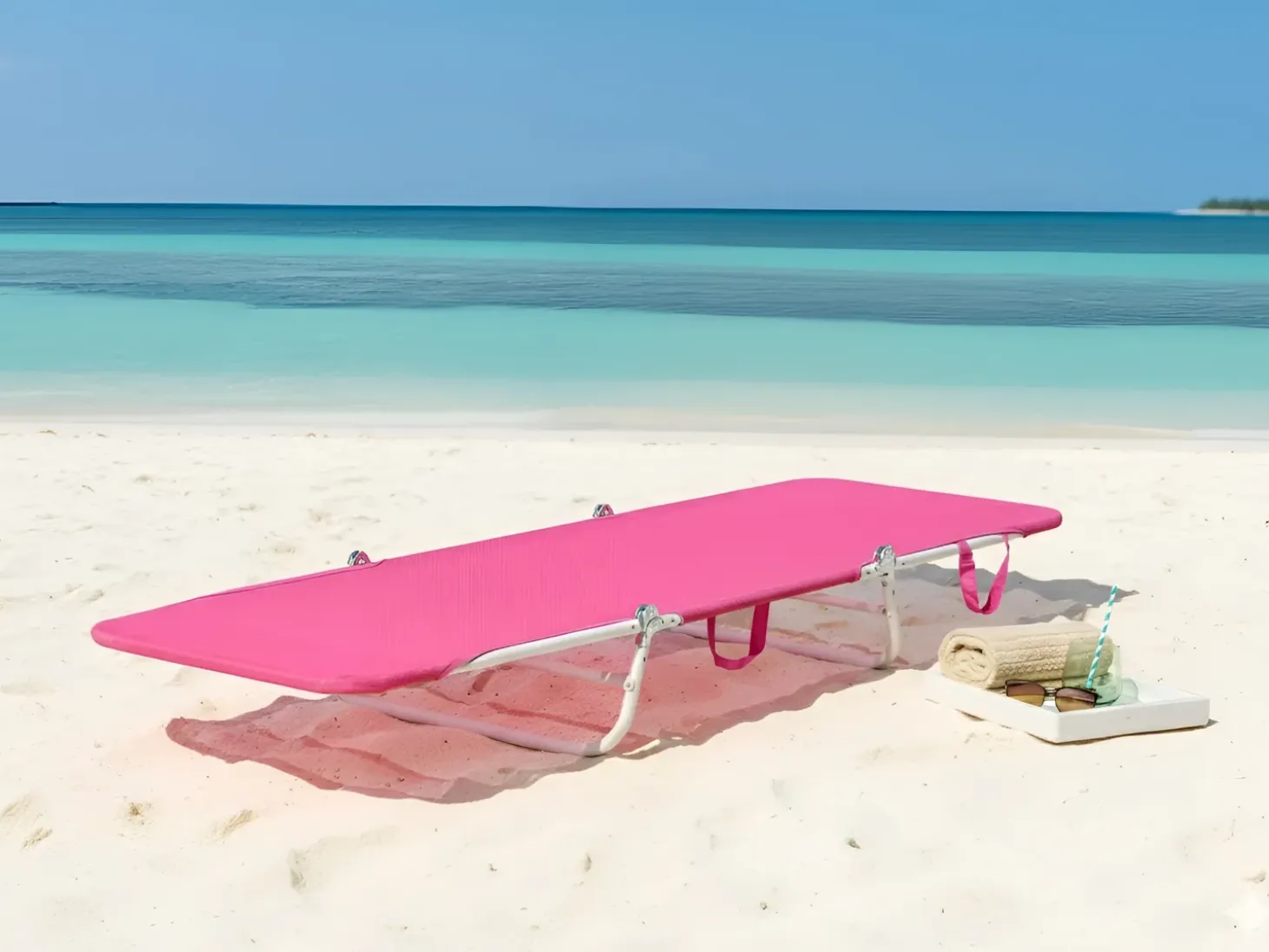 Liggestol KASTORIA Metal Fuchsia