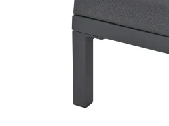 Liggestol LARIANO Metal Grafit