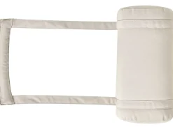 Liggestol med hynde AMANTEA PREMIUM II Akacietræ Lys Beige