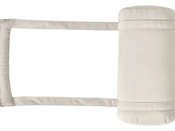 Liggestol med hynde AMANTEA PREMIUM Akacietræ Lys Beige