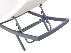 Liggestol med hynde AMELIA Metal Lys Beige
