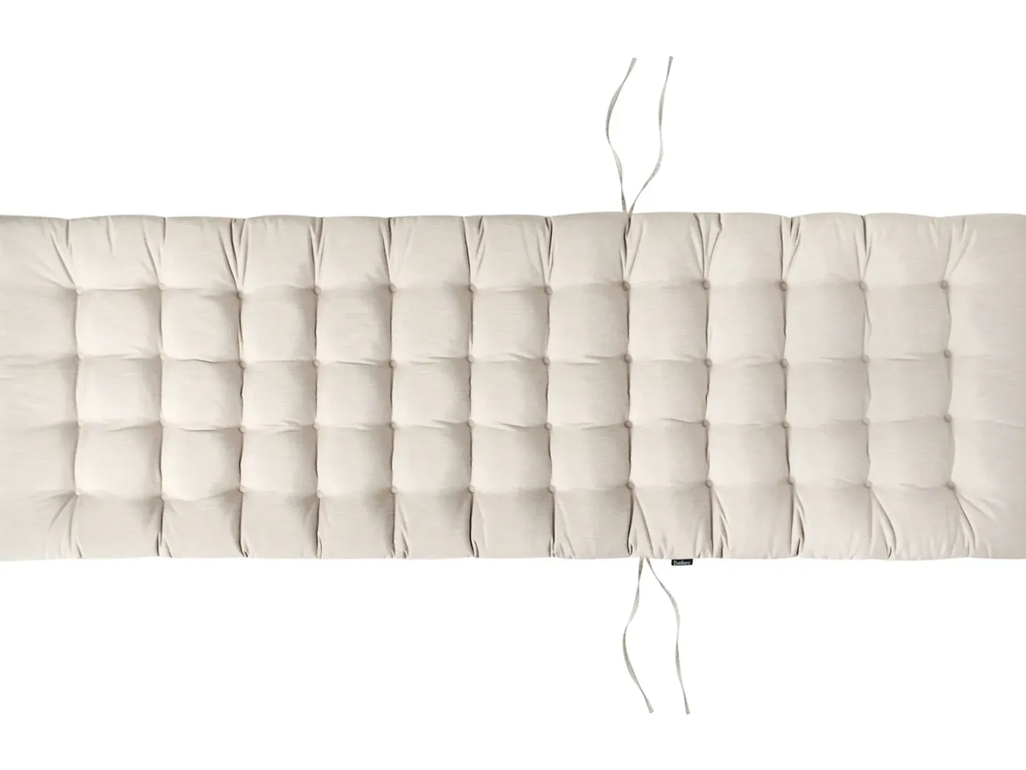 Liggestol med hynde CESANA PREMIUM Akacietræ Lys Beige