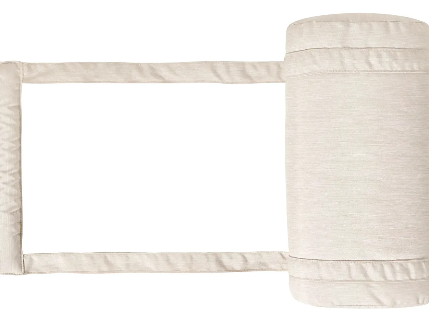 Liggestol med hynde CESANA PREMIUM Akacietræ Lys Beige