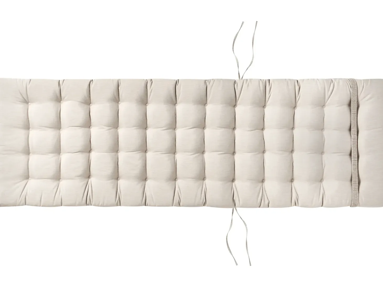 Liggestol med hynde CESANA PREMIUM Akacietræ Lys Beige