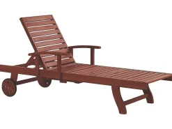 Liggestol med hynde TOSCANA PREMIUM Akacietræ Blå