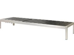 Liggestol NARDO Metal Sort/sølv