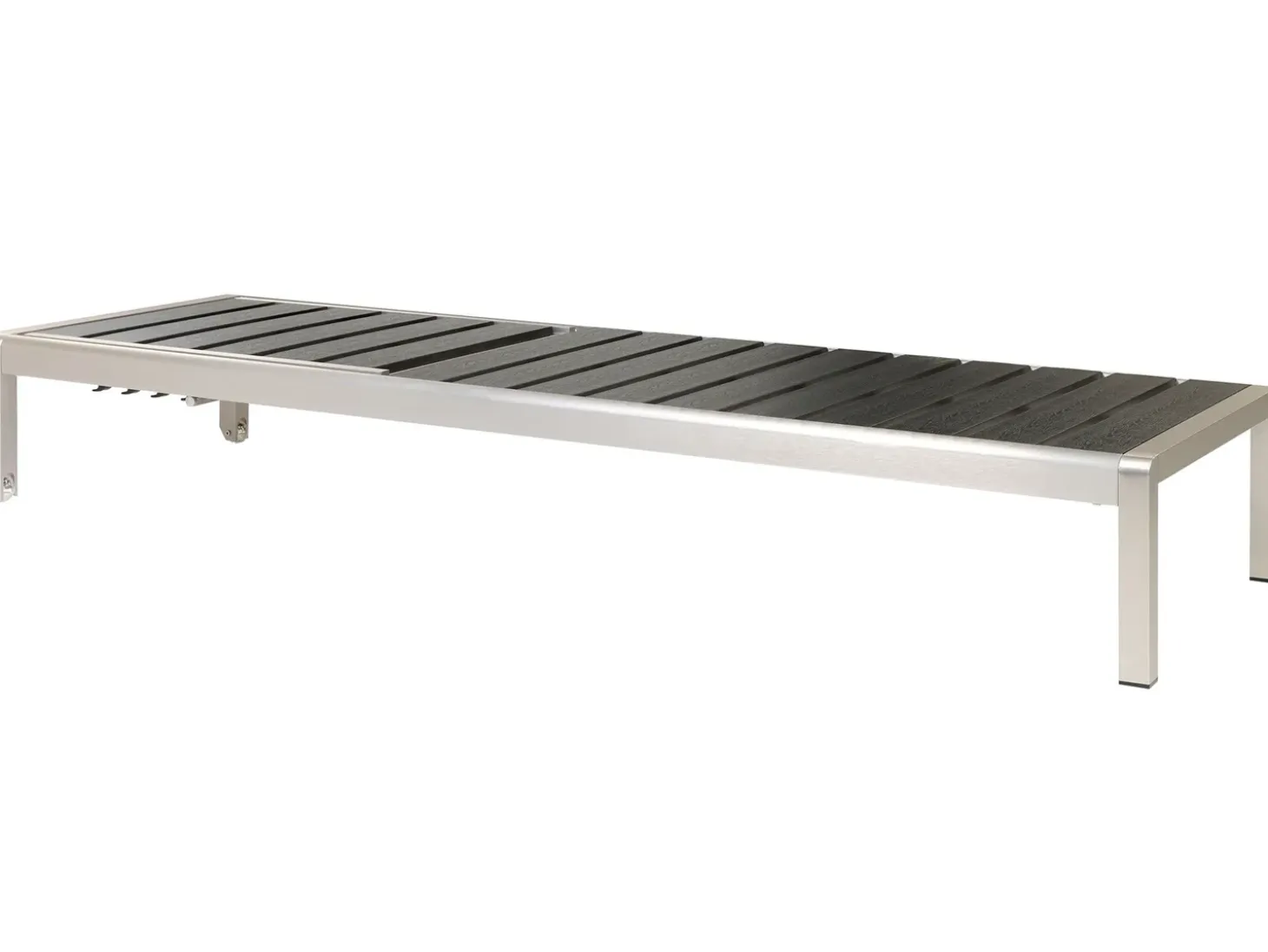 Liggestol NARDO Metal Sort/sølv