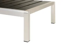 Liggestol NARDO Metal Sort/sølv