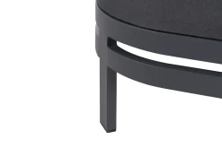 Liggestol NETTUNO Metal Grafit