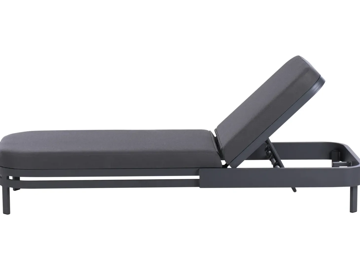 Liggestol NETTUNO Metal Grafit